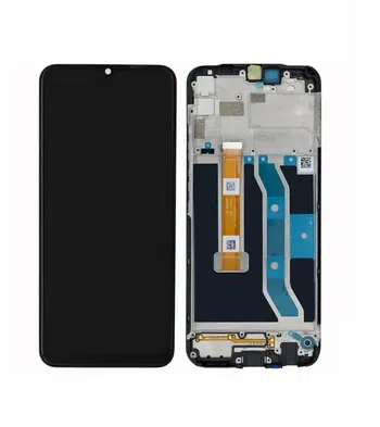 REALME C11 LCD W/F BLACK ORI MAKE resim