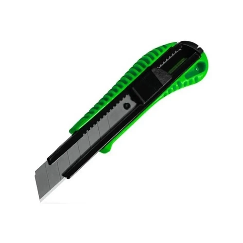 Kraf Geniş Maket Bıçağı Plastik Metal Ağızlı 629G - Görsel 1