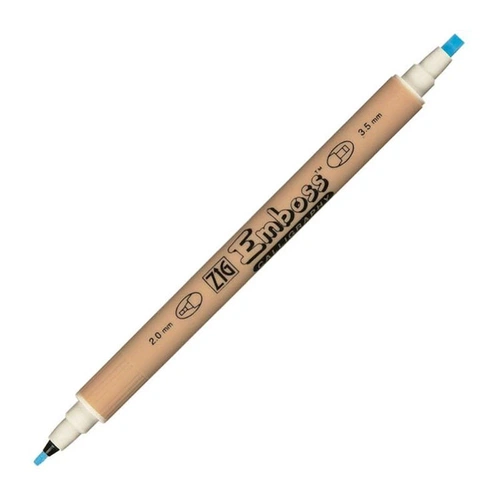 Zig Emboss Calligraphy Kabartma Kalemi - Görsel 1