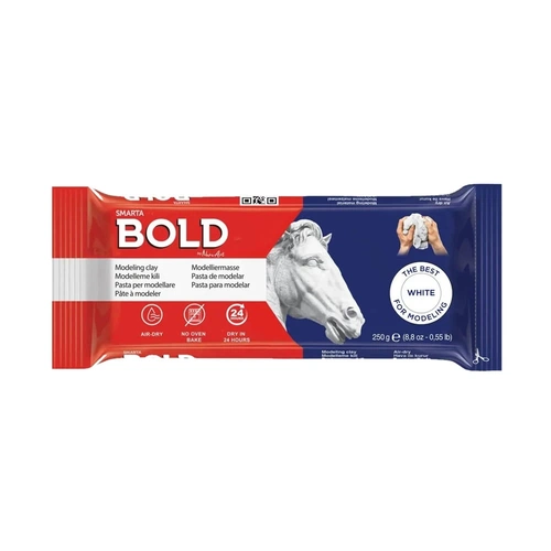 Smarta Bold Seramik Hamuru 250 gr Beyaz - Görsel 1