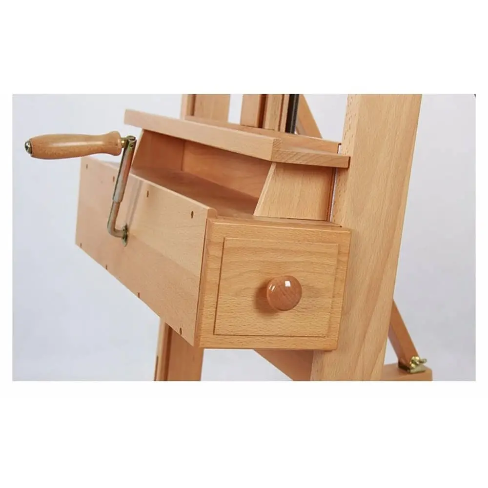 Profesyonel H Tipi Kollu Tekerlekli Şövale 180-350 cm W15 - Görsel 5