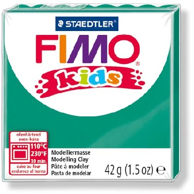 Staedtler Fimo Kids Yumuşak Polimer Kil 42 gr 5 Green - Görsel 1
