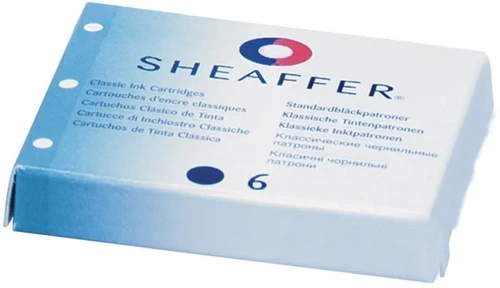 Sheaffer Dolmakalem Kartuşu Mavi 6'lı - Görsel 1