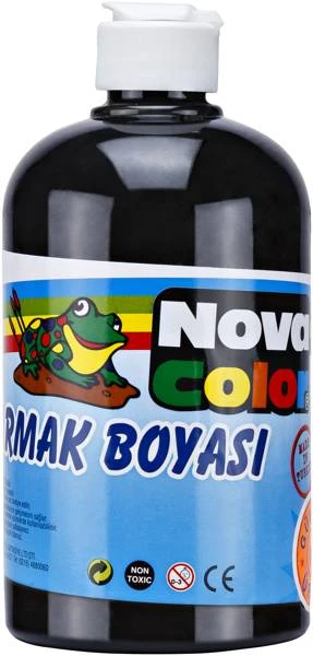 Nova Color Parmak Boyası 500 gr. SİYAH - Görsel 1