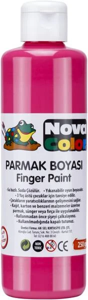 Nova Color Parmak Boyası 250 gr. PEMBE - Görsel 1