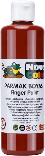 Nova Color Parmak Boyası 250 gr. KAHVERENGİ - Görsel 1