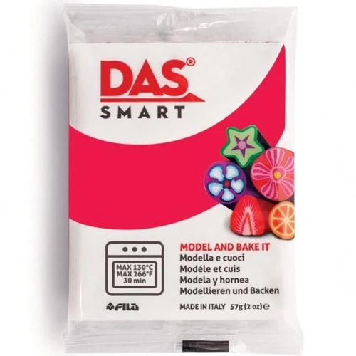 DAS Smart Polimer Kil 57 gr. 321016 KOYU KIRMIZI - Görsel 1