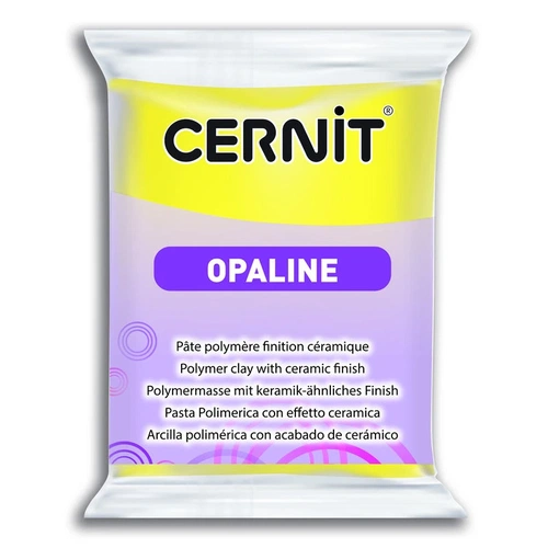 Cernit Opaline Polimer Kil 56 gr 717 PRIMARY YELLOW - Görsel 1