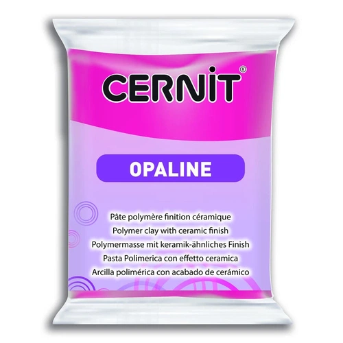 Cernit Opaline Polimer Kil 56 gr 460 MAGENTA - Görsel 1