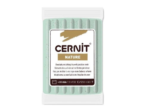 Cernit Nature (Taş Efekti) Polimer Kil 56 gr 988 Basalt - Görsel 1