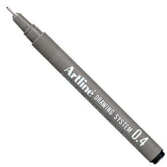 Artline Drawing System Teknik Çizim Kalemi 0.4 mm Siyah - Görsel 1