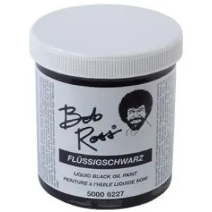 Bob Ross Liquid Black (Sıvı Siyah) 250 ml. - Görsel 1