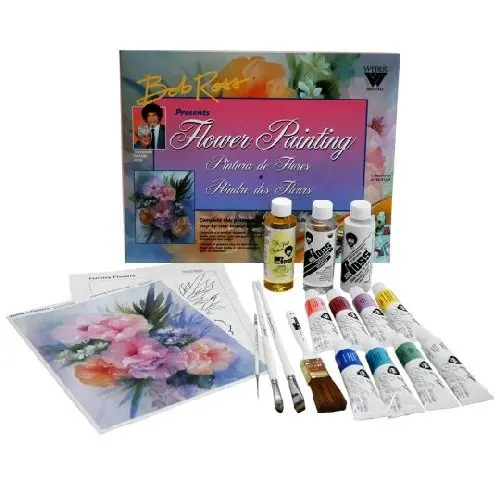 Bob Ross Flower Set - Görsel 1