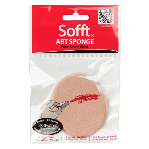 PanPastel Sofft Uygulama Süngeri 1 Big Oval Set - Görsel 1