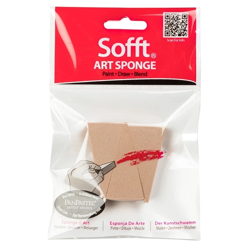 PanPastel Sofft Uygulama Süngeri 3 Sponge Bar Wedge Set - Görsel 1