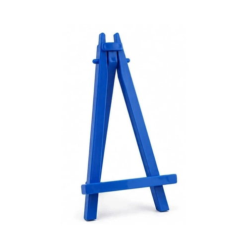 Mini Plastik Şövale 15 cm Mavi - Görsel 1
