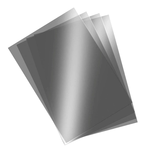 A4 PVC Asetat 160 Micron Şeffaf Siyah - Görsel 1