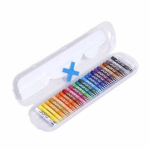 Doms Pastel Boya 25 Renk Plastik Kutulu 7911 - Görsel 2