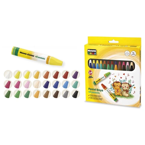 Nova Color Pastel Boya 24 Renk - Görsel 1