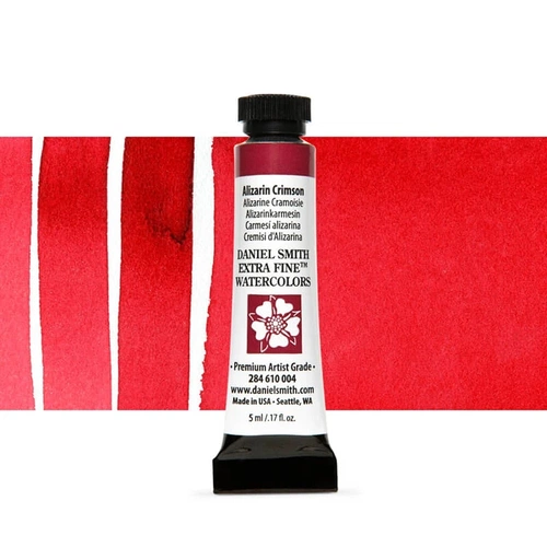 Daniel Smith Extra Fine Tüp Suluboya 5 ml Seri 1 Alizarin Crimson - Görsel 1