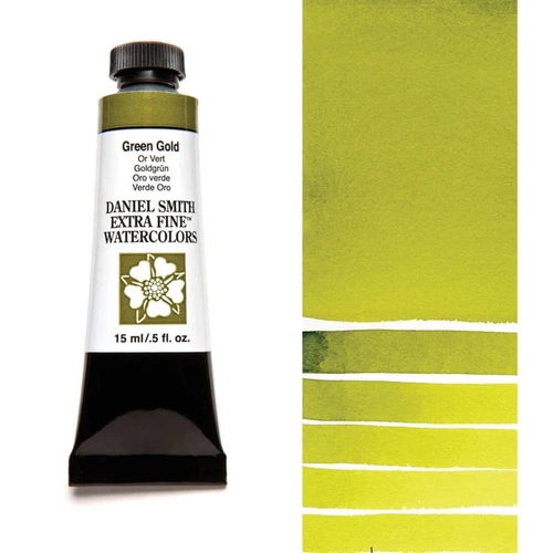 Daniel Smith Extra Fine Tüp Suluboya 15 ml Seri 2 Green Gold - Görsel 1