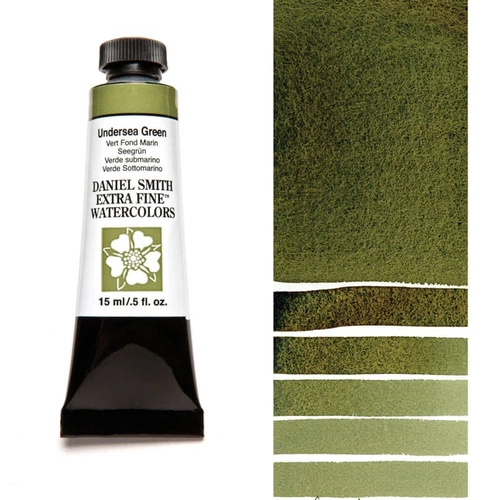 Daniel Smith Extra Fine Tüp Suluboya 15 ml Seri 1 Undersea Green - Görsel 1
