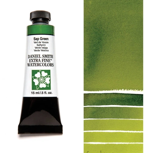 Daniel Smith Extra Fine Tüp Suluboya 15 ml Seri 2 Sap Green - Görsel 1