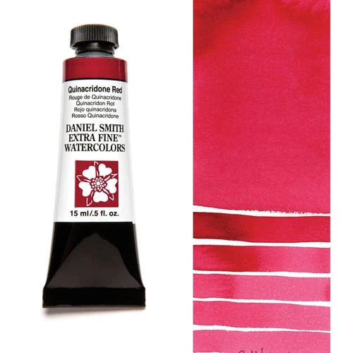 Daniel Smith Extra Fine Tüp Suluboya 15 ml Seri 2 Quinacridone Red - Görsel 1