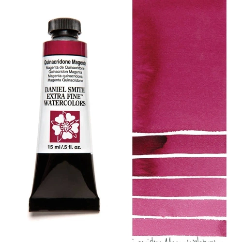 Daniel Smith Extra Fine Tüp Suluboya 15 ml Seri 2 Quinacridone Magenta - Görsel 1