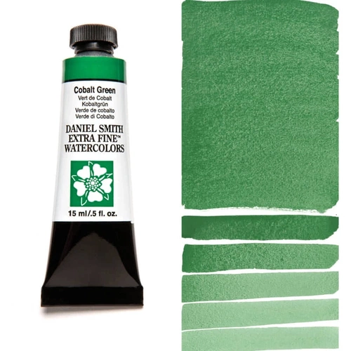 Daniel Smith Extra Fine Tüp Suluboya 15 ml Seri 3 Cobalt Green - Görsel 1