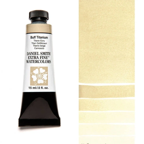 Daniel Smith Extra Fine Tüp Suluboya 15 ml Seri 1 Buff Titanium - Görsel 1