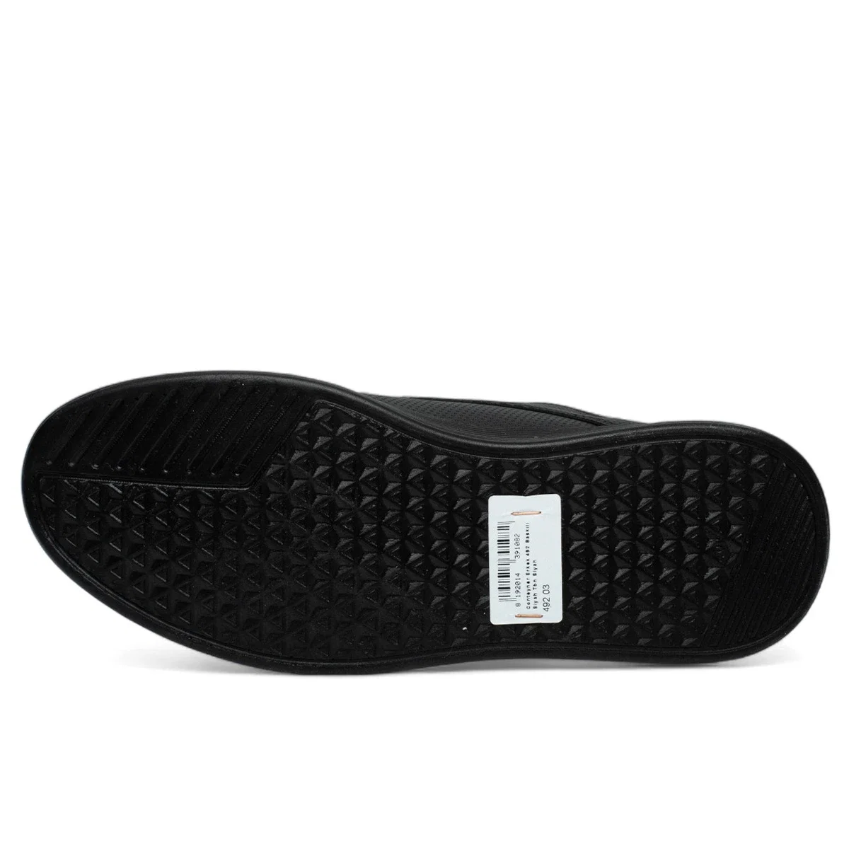 Conteyner Erkek 492 Baskili Siyah   taban  Siyah