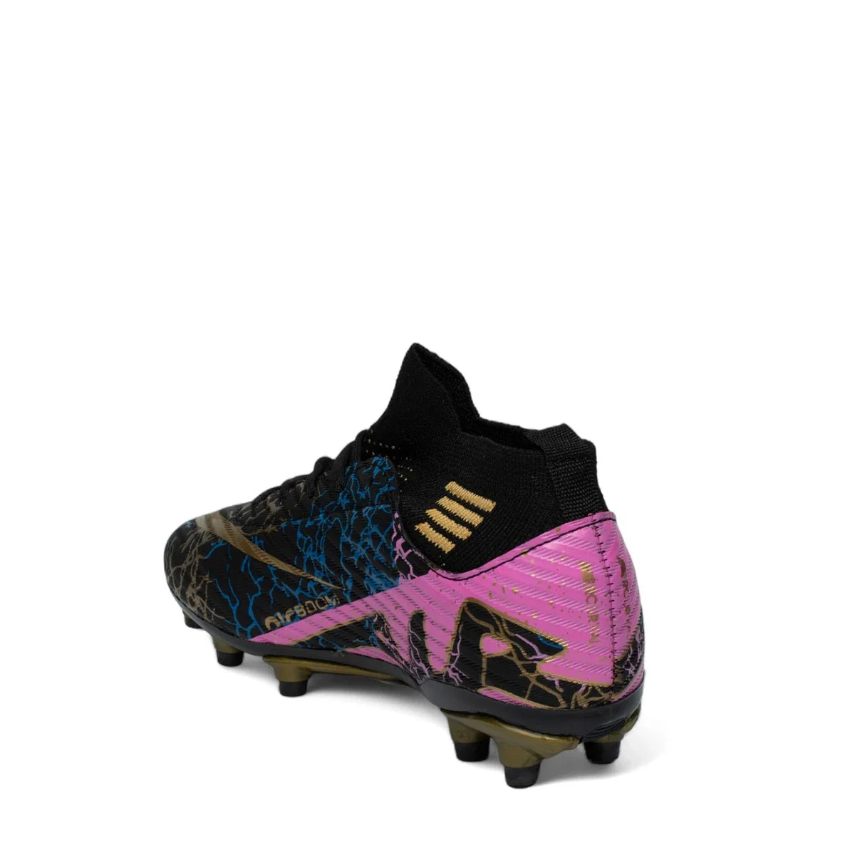 Laliga Filet 565 Krampon Siyah Altin Desenli