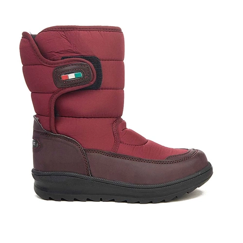 Le Petit Bot Filet 9031 Prşt Kar Desen Bordo - Görsel 1