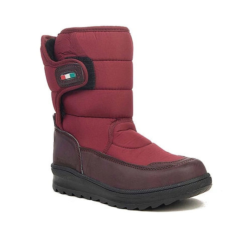 Le Petit Bot Filet 9031 Prşt Kar Desen Bordo - Görsel 2