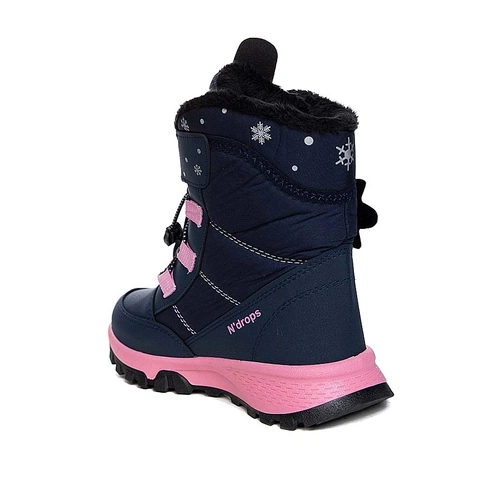 Ndrops Filet Kar Bot 014 Lacivert Pembe - Görsel 3