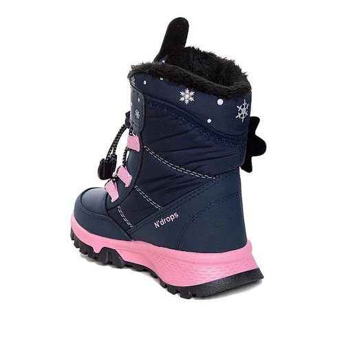 NDrops Patik KarBot 014 Lacivert Pembe - Görsel 3