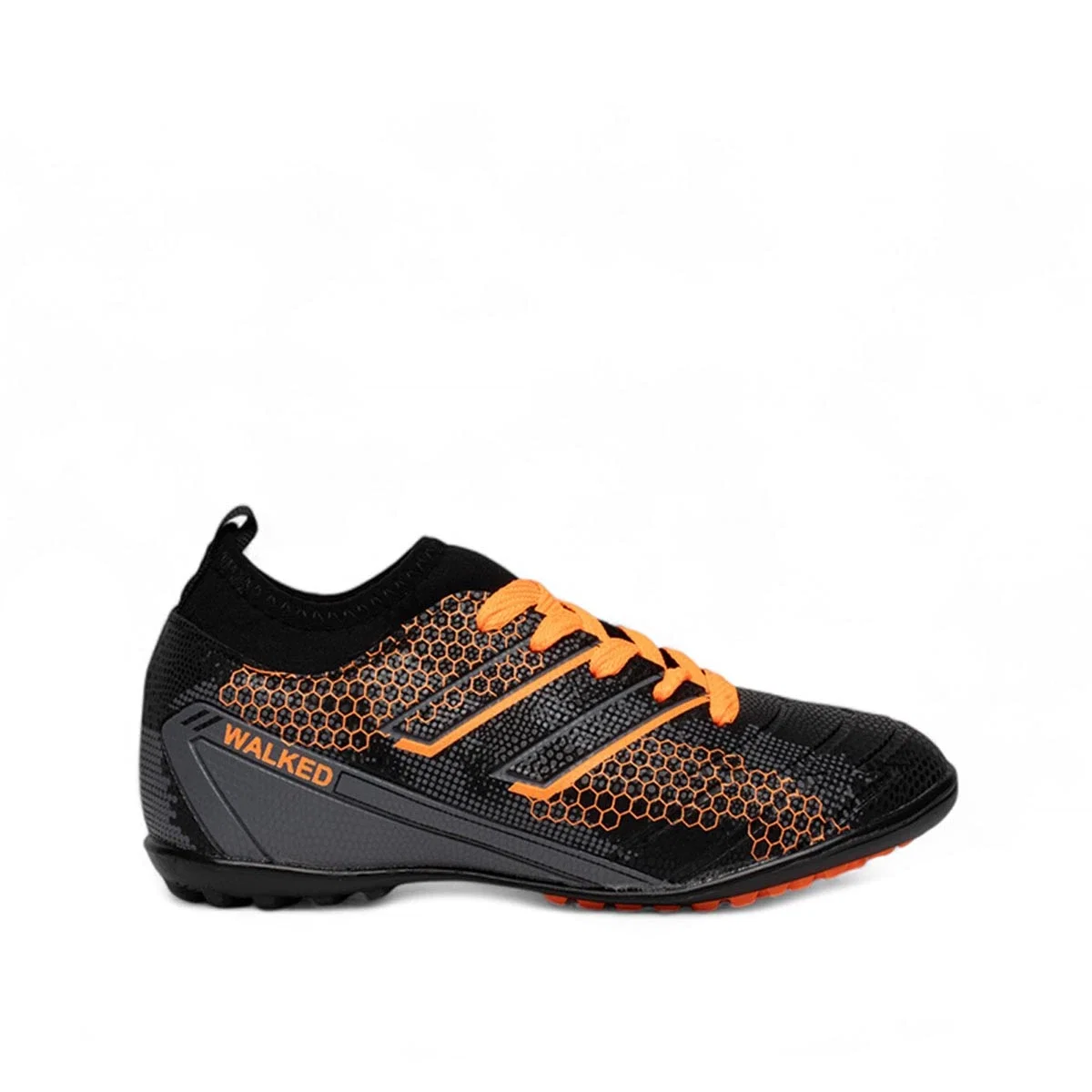 Walked Filet 107 Halı Saha Siyah Turuncu