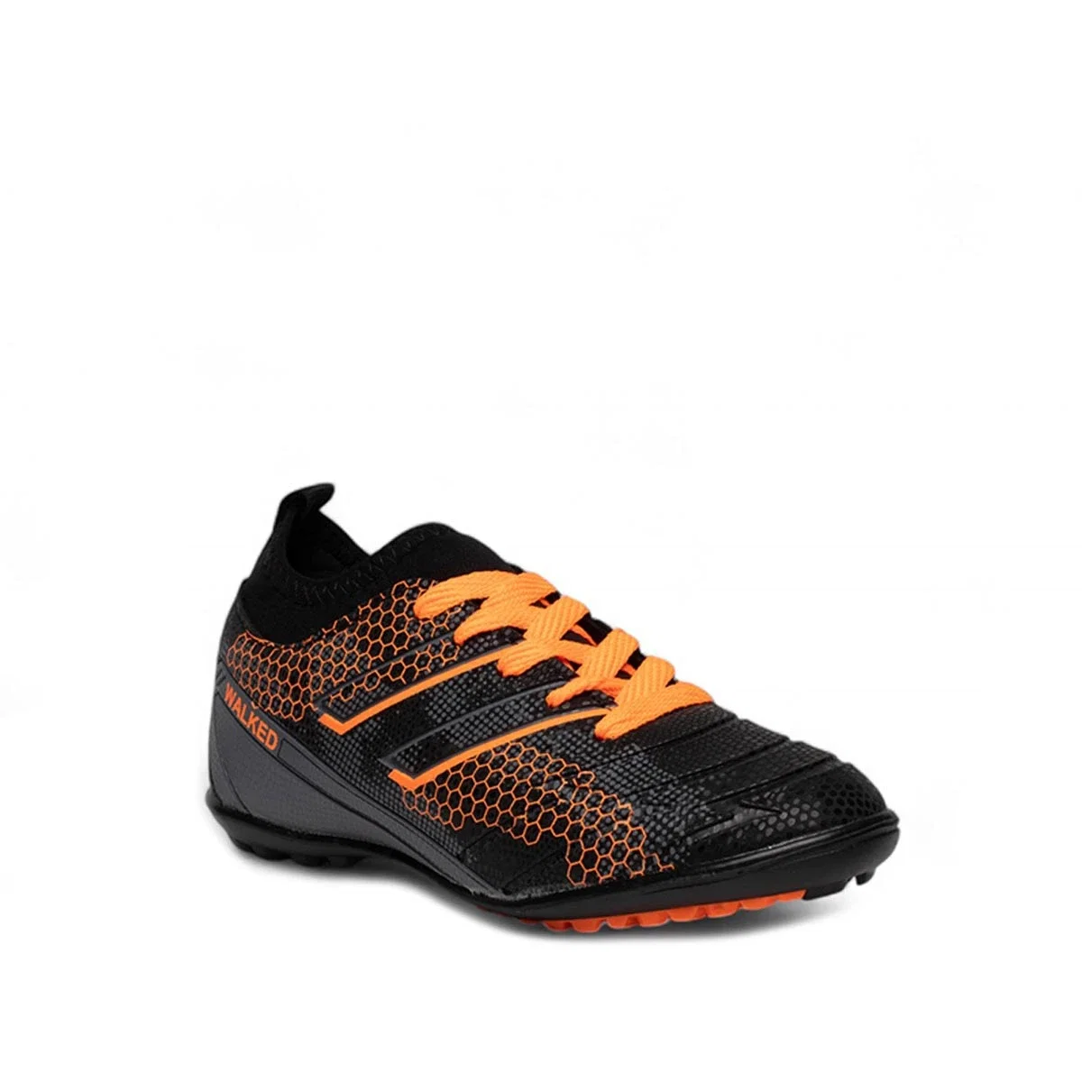 Walked Filet 107 Halı Saha Siyah Turuncu