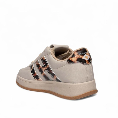 Solazer Garson Spor 037 Cilt Bej Kahve Leopar - Görsel 3