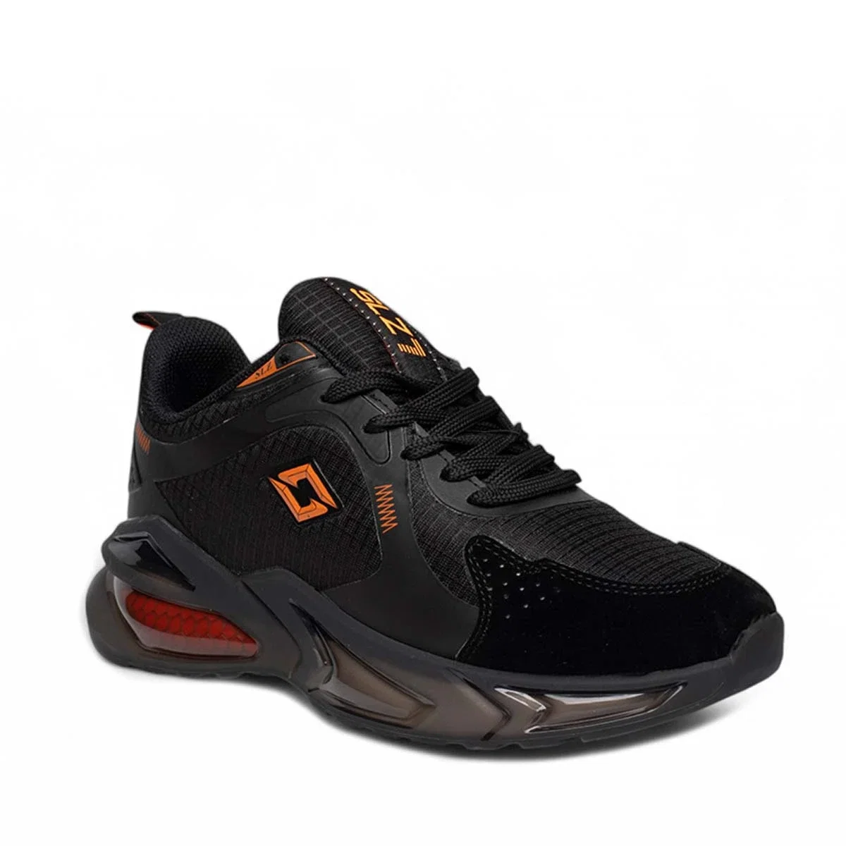 Solazer Erkek Spor 035 Cilt Denye Siyah Oranj