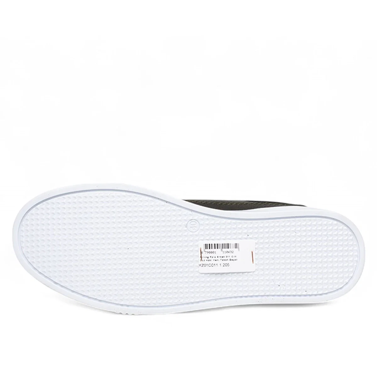 Filling Polo Erkek 011 Cilt Düz Haki Yeni  taban  Beyaz