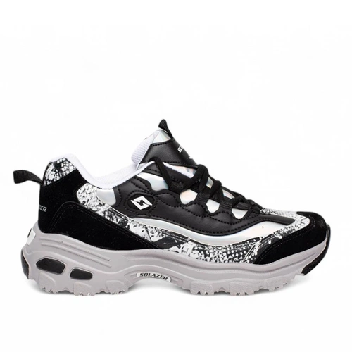 Solazer Garson Spor 049 Cilt Siyah Buz Leopar - Görsel 1