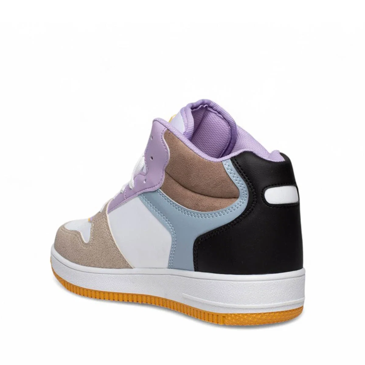 Lambirlent Garson Basket 2110-1 Cilt Buz Beyaz Lila