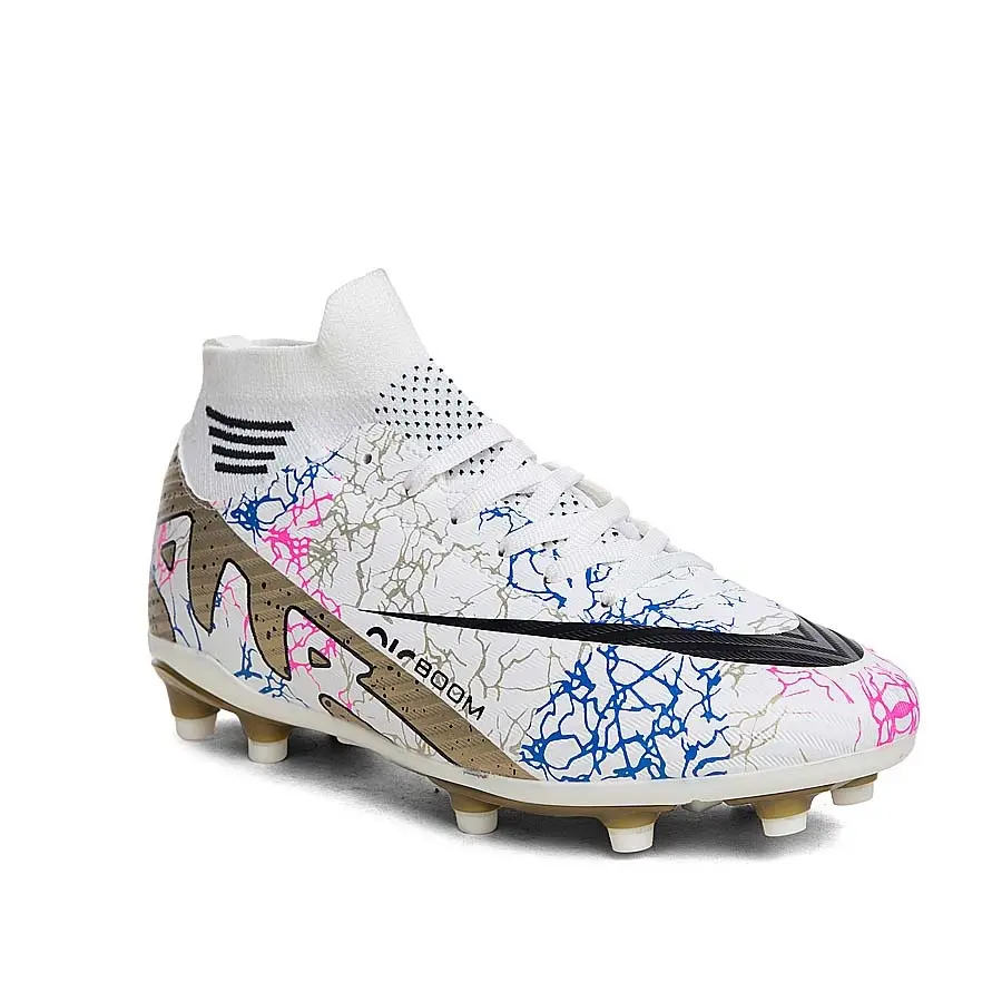 Laliga Erkek 565 Krampon Beyaz Altin Desen - Görsel 2