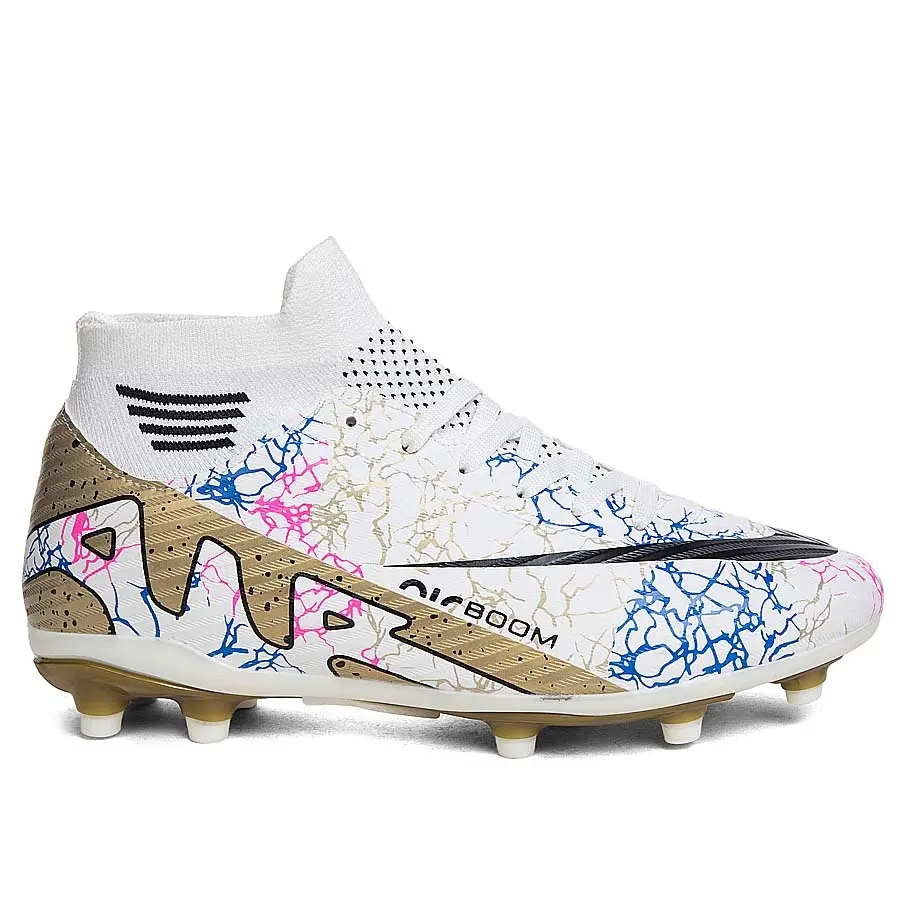 Laliga Erkek 565 Krampon Beyaz Altin Desen - Resim 1