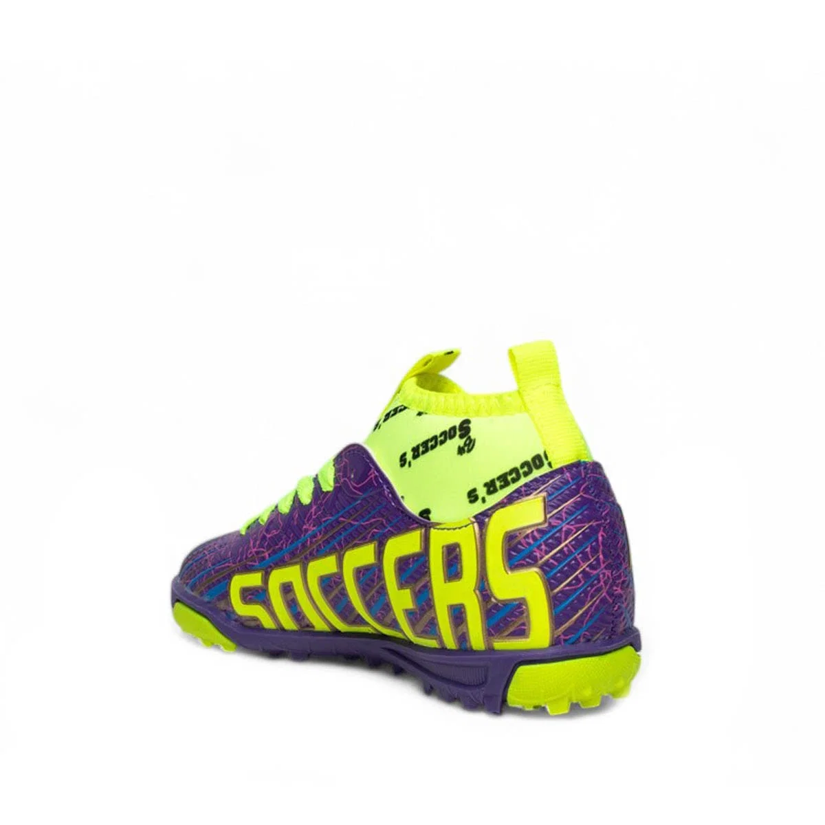 By Soccers Filet Halı Saha F35 Mor Sarı