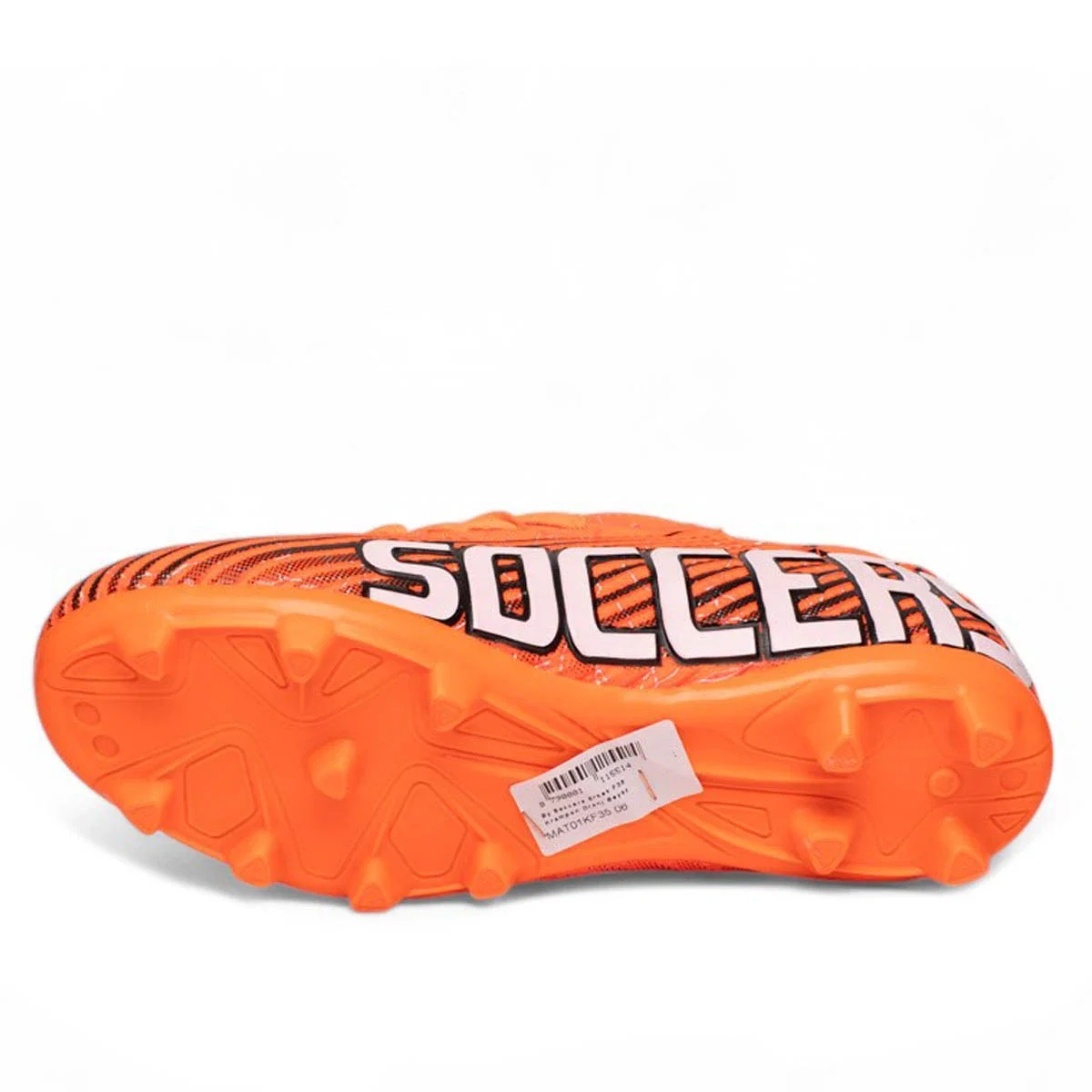 By Soccers Erkek F35 Krampon Oranj Beyaz