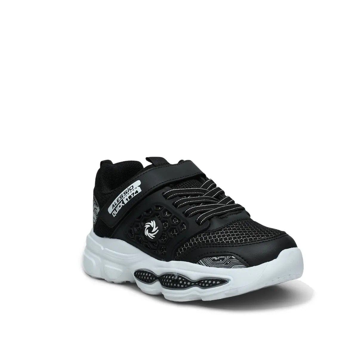 Alessio Filet 019 Anorak Siyah Beyaz Tb Beyaz