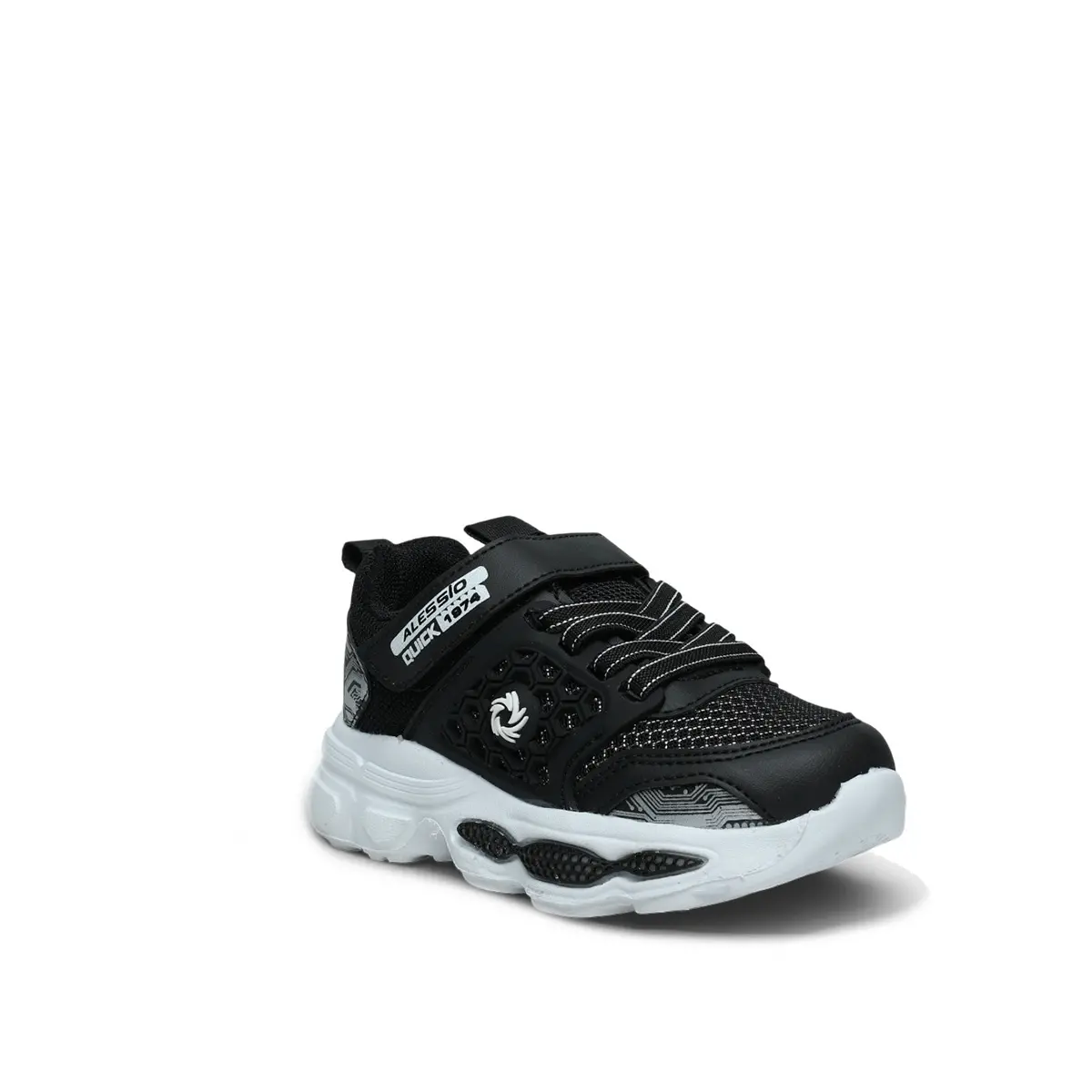 Alessio Patik 019 Anorak Siyah Beyaz Tb Beyaz